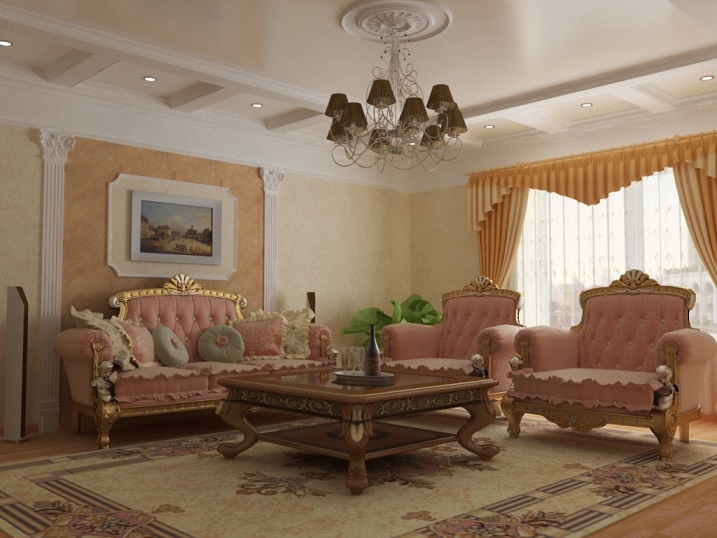 Плавные формы мебели