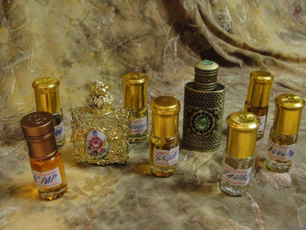 Масляные духи - элитный парфюм